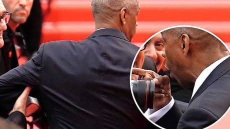 Denzel Washington woest op fotograaf: ‘Stop ermee!’
