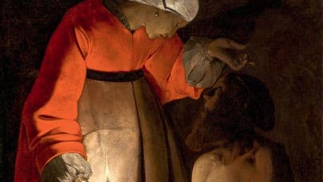 Pauvre comme Job : un tableau à la hauteur de son sujet, loin de toute leçon de morale, par Georges de La Tour