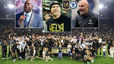 LAFC are co-owned by Will Ferrell and Magic Johnson after only being founded 10 years ago... now an ex-Blues cult hero and former Tottenham captain are plotting Chelsea's downfall at the Club World Cup