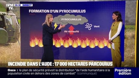 Feu dans l'Aude: c'est quoi le pyrocumulus, ce nuage qui inquiète, aperçu au dessus de l'incendie ?