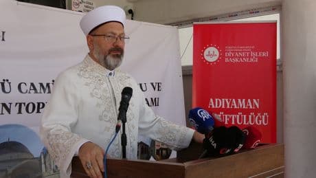 Diyanet İşleri Başkanı Erbaş: Vicdansız siyonistler Gazze'de katliam yapıyor