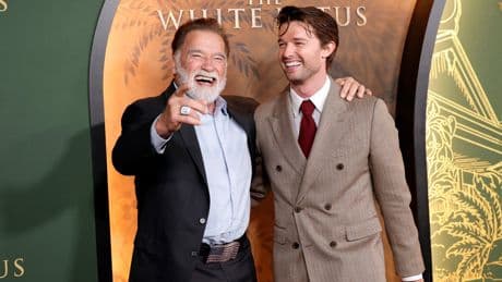 Arnold Schwarzenegger says women keep giving him their numbers – to pass onto his son