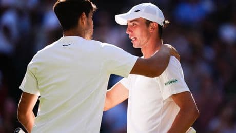 Ollie Tarvet’s Wimbledon battle with Carlos Alcaraz shows an alternative route to professional tennis