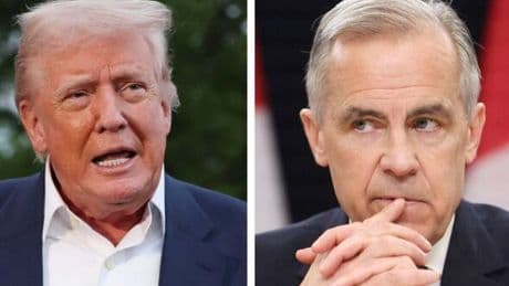 Donald Trump attacks Canada minutes before clash with Mark Carney - ''We don't need you!'