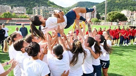 Genoa Women, l’Accademia del calcio: appena promosse 12 laureate e 7 laureande