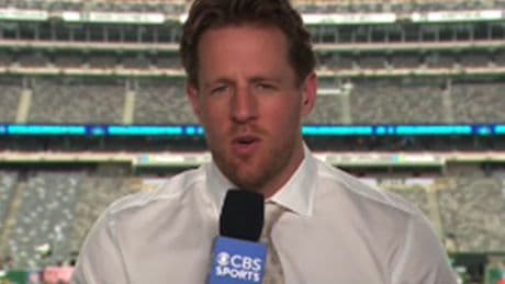 J.J. Watt’s ‘feathered and lethal’ hairstyle draws attention in his CBS booth debut