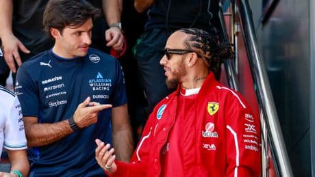 El expiloto Johnny Herbert apunta a un nuevo cambio entre Sainz y Hamilton en Ferrari: "Él mantenía a Leclerc bajo control"