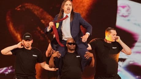 Absurd Estonian act opts for Italian parody as Eurovision semi-final kicks off