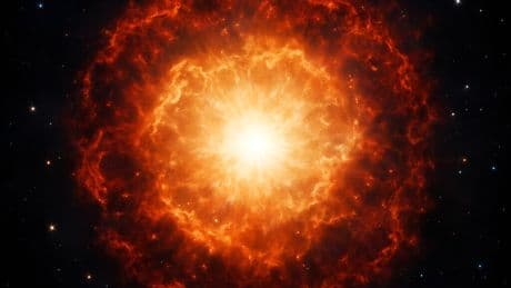 En el apasionante mundo de las supernovas esta recién descubierta tiene algo único: su forma es perfecta