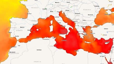 El Mediterráneo registra niveles de "calentamiento extremo" en junio: así está influyendo en la virulencia de las tormentas