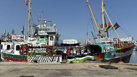 Un buque de la Flotilla para Gaza denuncia haber sido atacado con un dron al este de Malta