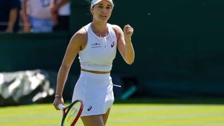 Tennis: Deutsches Trio überzeugt bei heißester Wimbledon-Eröffnung