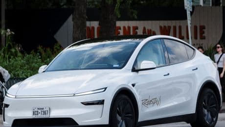 'Just kidding': See what happens when you try to tip Tesla's robotaxi