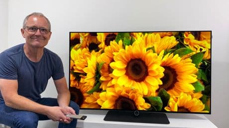 Der Loewe Inspire hebt sich im Fernseher-Test von der Masse ab