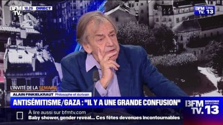 Gaza: pour Alain Finkielkraut, auteur et philosophe, "Benjamin Netanyahu est le pire Premier ministre de l'histoire d'Israël"