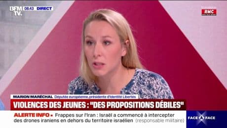 Violence des mineurs: les réponses apportées par la classe politique sont des "propositions débiles" pour Marion Maréchal