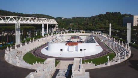 Fans to get first look at chic new triple-stadium which could host ‘fifth Grand Slam’ next to iconic football venue