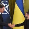 Une alerte aérienne entendue à Kiev pendant la visite du secrétaire général de l’Otan Mark Rutte