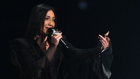 Israel’s Yuval Raphael performs to mixed response at Eurovision 2025 final following protests