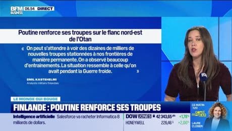 Caroline Loyer : Finlande, Poutine renforce ses troupes - 28/05