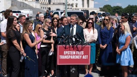 Mike Johnson and Thomas Massie clash in behind-closed-doors meeting with Republicans over Epstein vote