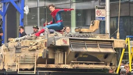 Tom Holland says Spider-Man in Glasgow 'felt sick' as fans descend on film set