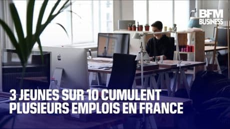 3 jeunes sur 10 cumulent plusieurs emplois en France