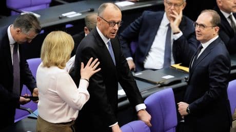 Friedrich Merz fracasa en su primer intento para ser investido canciller en Alemania