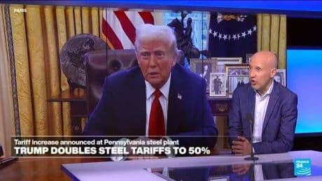 US President Donald Trump doubles steel tariffs to 50%: Doug Herbert's analysis