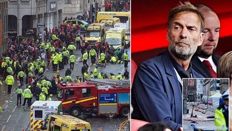 Former Liverpool manager Jurgen Klopp sends emotional message to fans injured during trophy parade