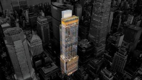 Turner (ACS) construirá un rascacielos de 46 pisos en el centro de Manhattan