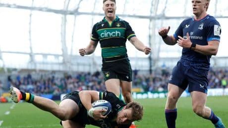 Champions Cup de rugby : les Saints de Northampton terrassent le colosse du Leinster