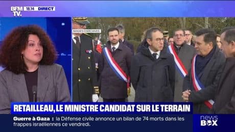 Retailleau, le ministre candidat sur le terrain - 16/05