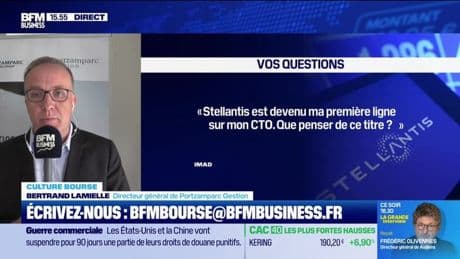 Culture Bourse : "Stellantis est devenu ma première ligne sur mon CTO. Que penser de ce titre ?", par Julie Cohen-Heurton - 12/05