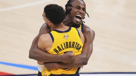 NBA-Finalserie: Pacers entscheiden das erste Spiel 0,3 Sekunden vor Schluss
