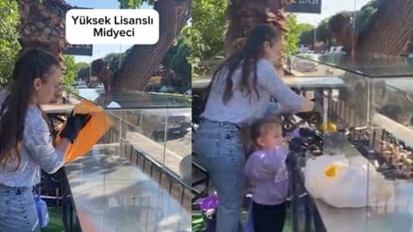 Yüksek lisanslı anne midyeci oldu! O anlar sosyal medyada bol etkileşim aldı