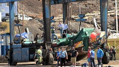 Women and children killed after migrant boat capsizes in Canary Islands