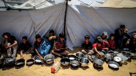 La ONU alerta de que 470.000 personas están en riesgo de hambruna en Gaza