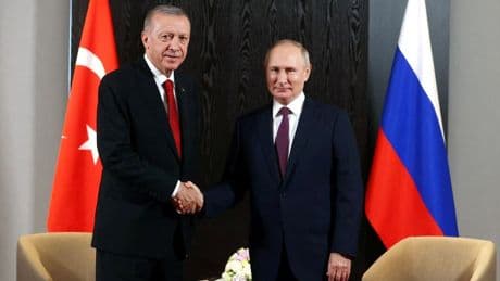 Putin'den Cumhurbaşkanı Erdoğan'a teşekkür