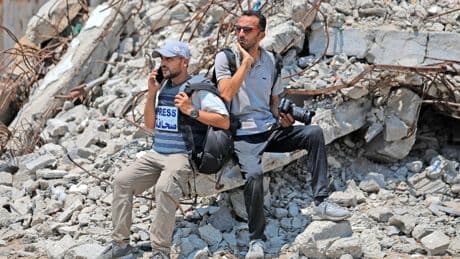 Kritik an Israel: Journalisten fordern freien Zugang nach Gaza