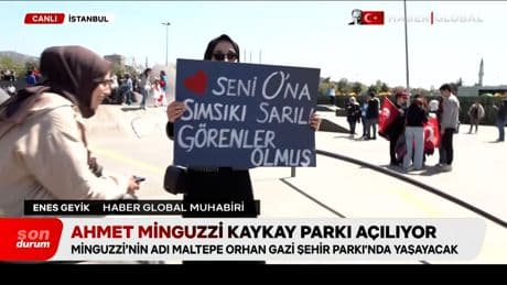 Ahmet Minguzzi kaykay parkı açılıyor