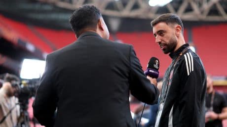 Bruno Fernandes: "Tenemos una gran oportunidad en Bilbao"
