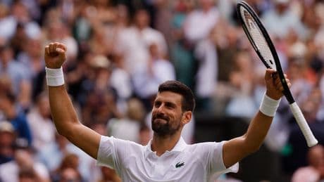 Novak Djokovic, Wimbledon'da çeyrek finale yükseldi