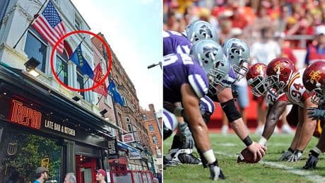 Dublin bar's ridiculous mistake cracks up visiting college football fans before season opener in Ireland