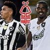 Nottingham Forest close in on Botafogo trio after holding productive talks with Brazilian club