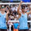 Brons voor Brouwer en Van de Velde op EK beachvolleybal na winst in volledig Nederlandse troostfinale