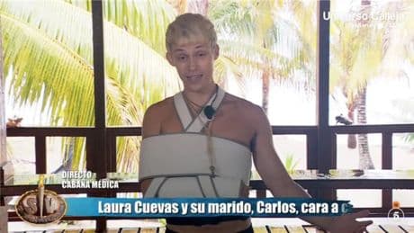Almácor se pronuncia tras lesionarse el brazo: “A nivel físico estoy jugando al Twister”