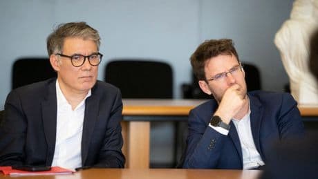 Congrès du PS : Olivier Faure et Nicolas Mayer-Rossignol en lice pour le second tour