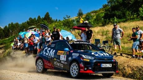 Victoria de Sergi Francolí y CSM-TOYOTA Grup Automoció en el Rally Rías Baixas