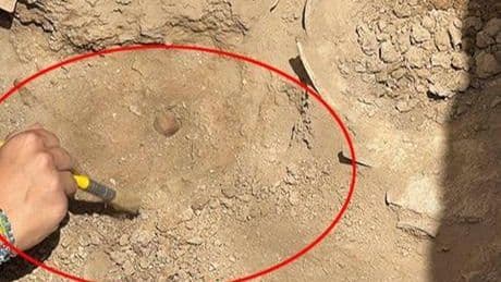 Toprağın altında görüldü, şaşkına çevirdi: Aşağılara indikçe veriler gelecek